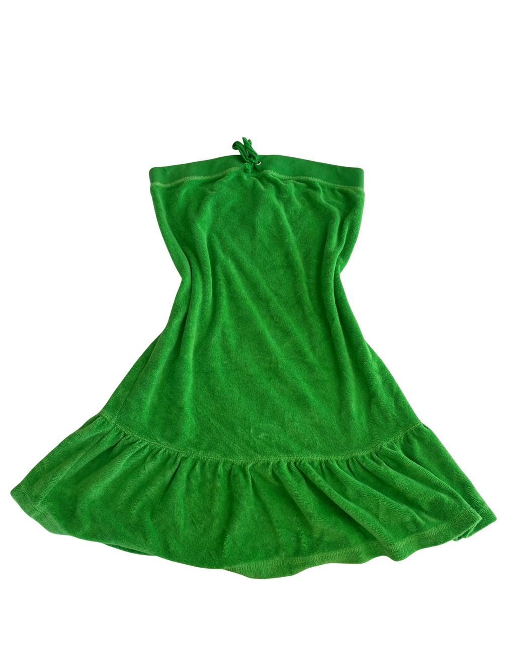 TERRYCLOTH MINI DRESS/COVERUP