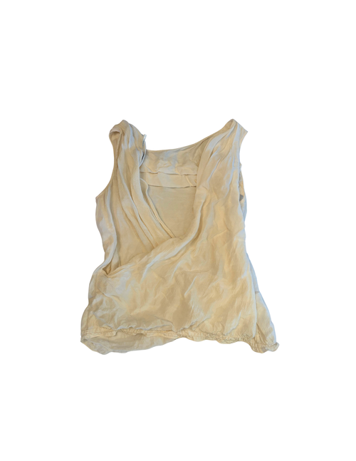 BACKLESS CREAM TOP