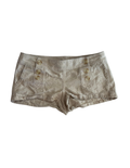 CREAM MICRO SHORTS