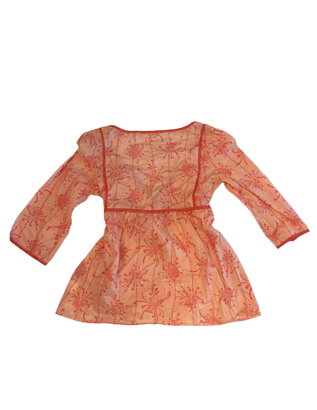 TIE FRONT BLOUSE