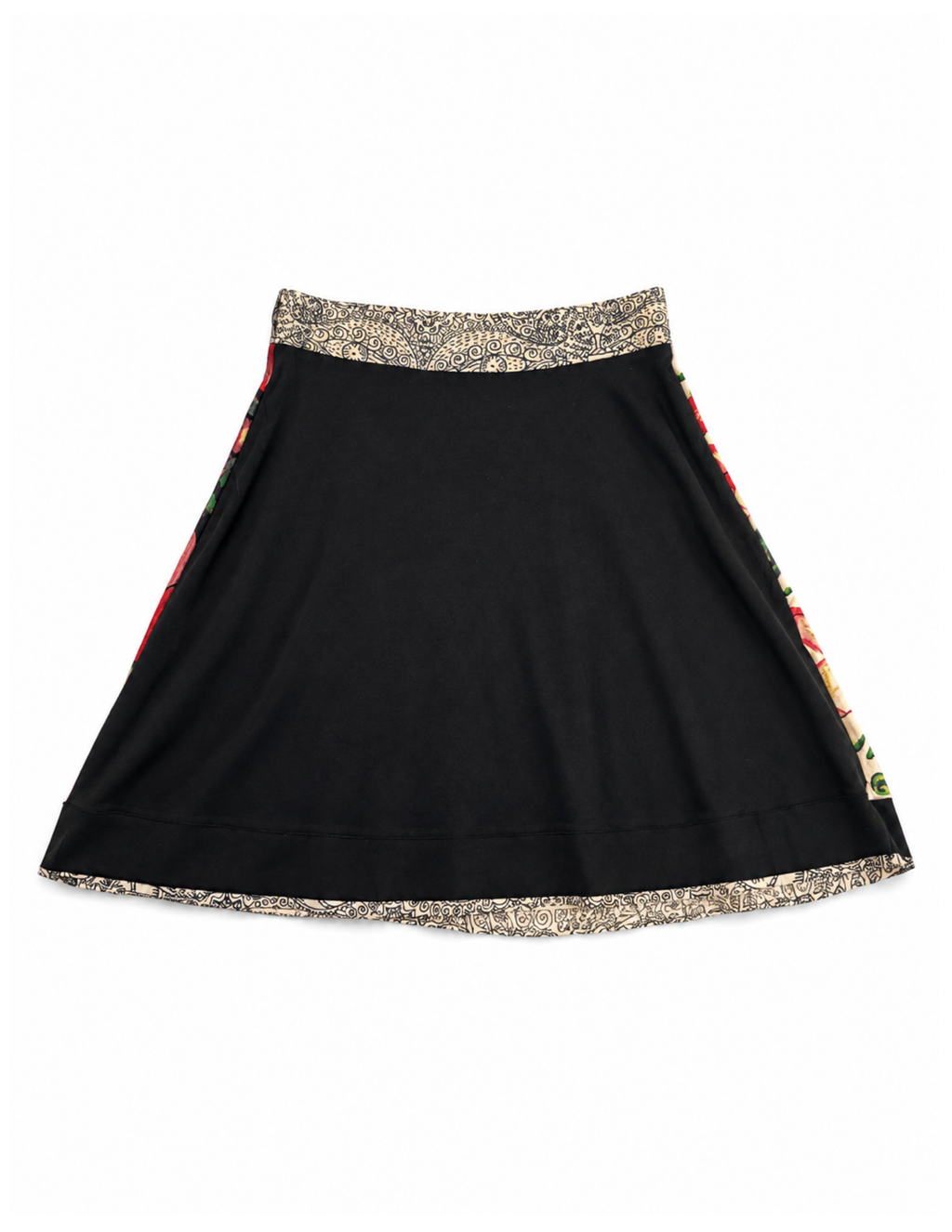 DESIGUAL MIDI SKIRT