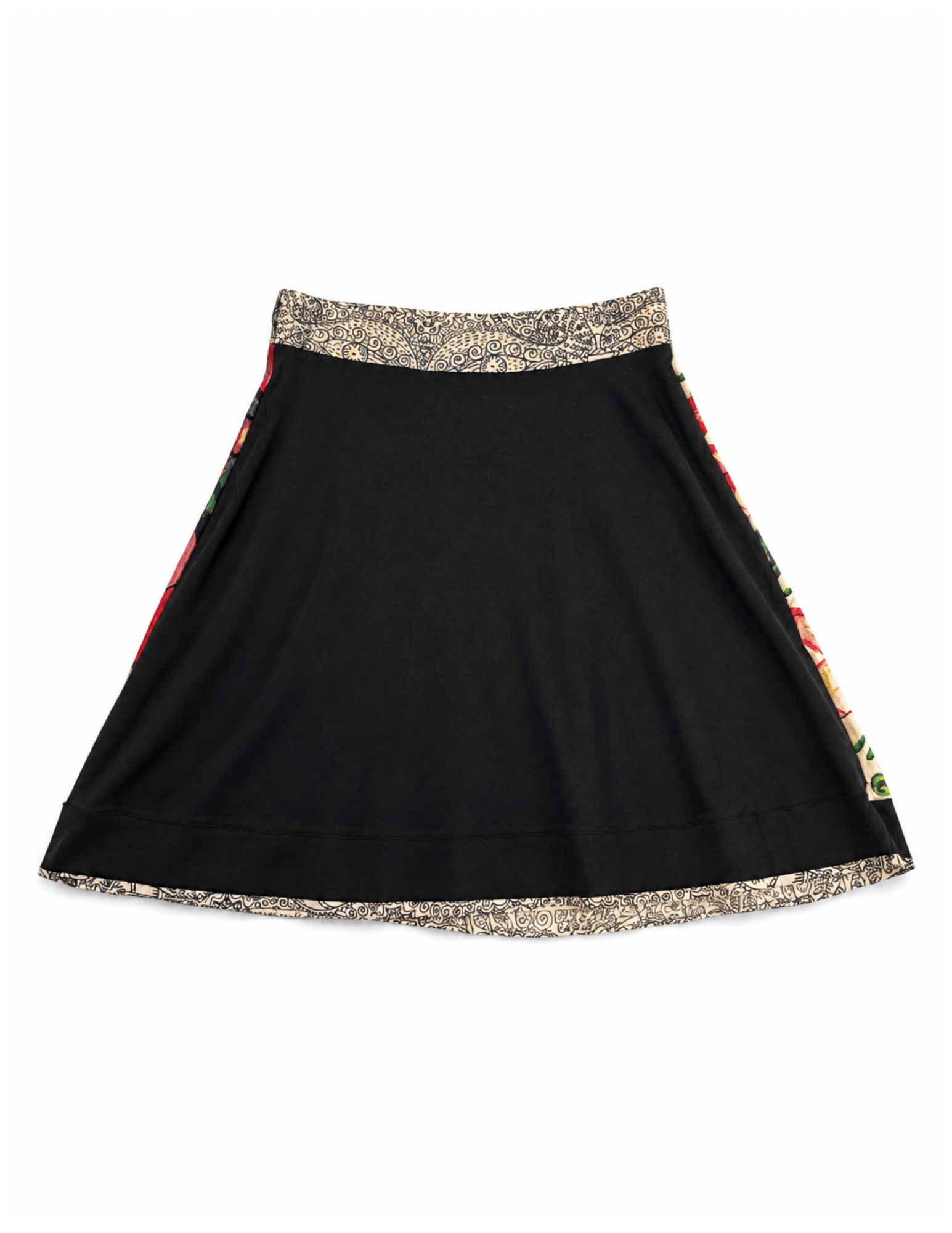 DESIGUAL MIDI SKIRT