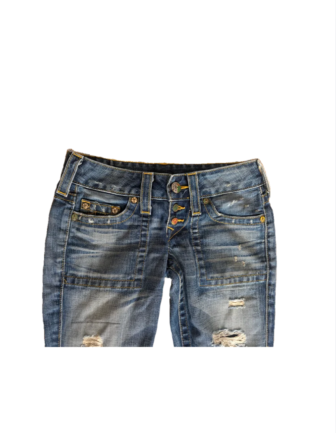 LOW RISE BOOTCUT TRUE RELIGION JEANS