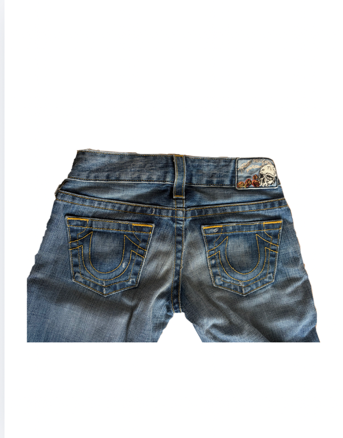 LOW RISE BOOTCUT TRUE RELIGION JEANS